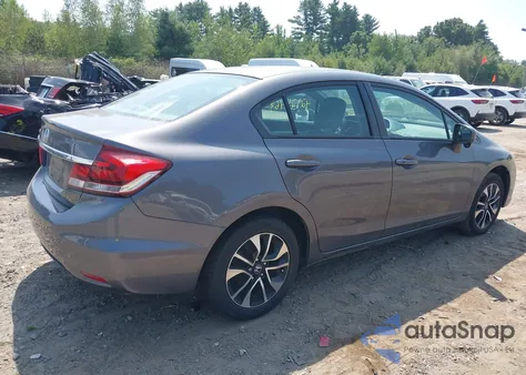2015 Honda Civic Ex from USA, damaged, VIN 19XFB2F87FE223018